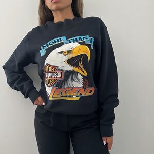 1991 Harley-Davidson Black Eagle Legend Sweatshirt